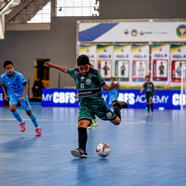 Semifinais da Taça Brasil de Futsal Sub-09 têm representante do DF