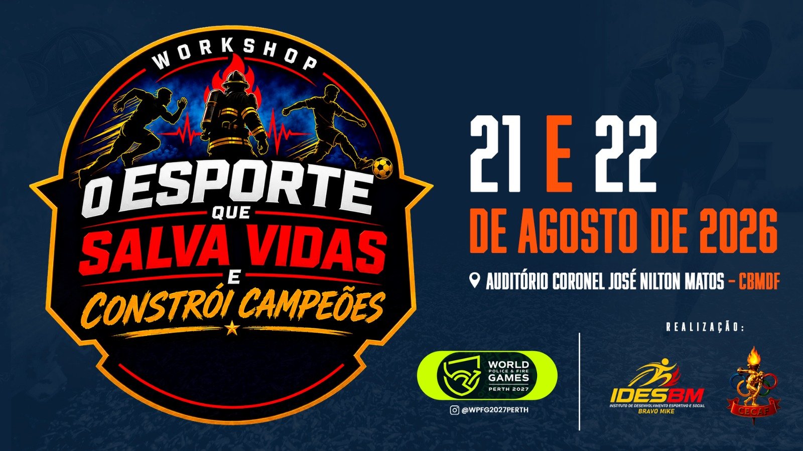 Workshop reunirá 400 militares em dois dias de capacitação esportiva em Brasília