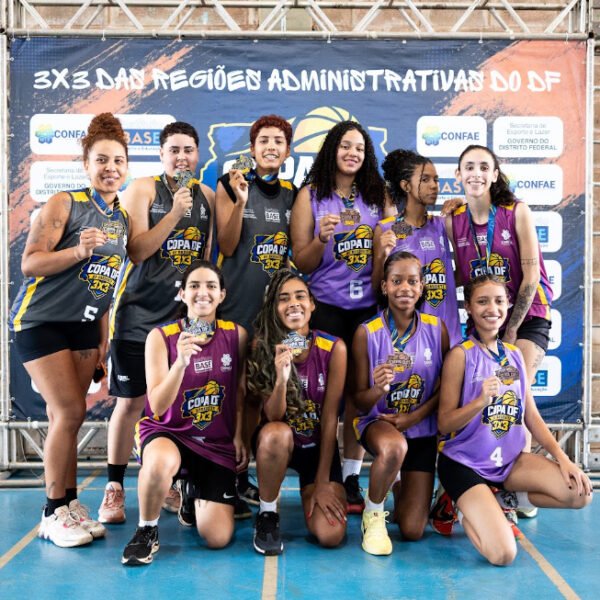 Copa DF de Basquete 3×3 agita Santa Maria com segunda etapa do torneio
