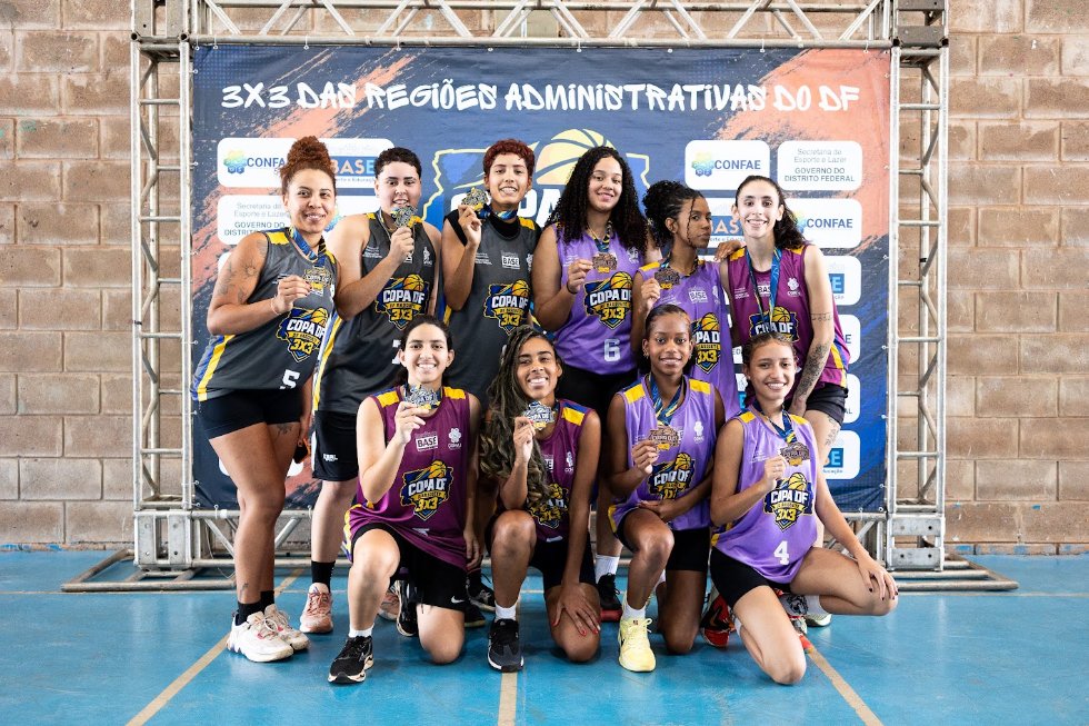 Copa DF de Basquete 3×3 agita Santa Maria com segunda etapa do torneio