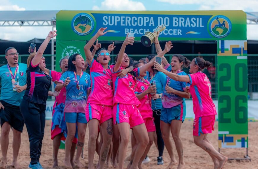 São Pedro-ES e Juventus-SC levantam as taças da Supercopa do Brasil de Beach Soccer