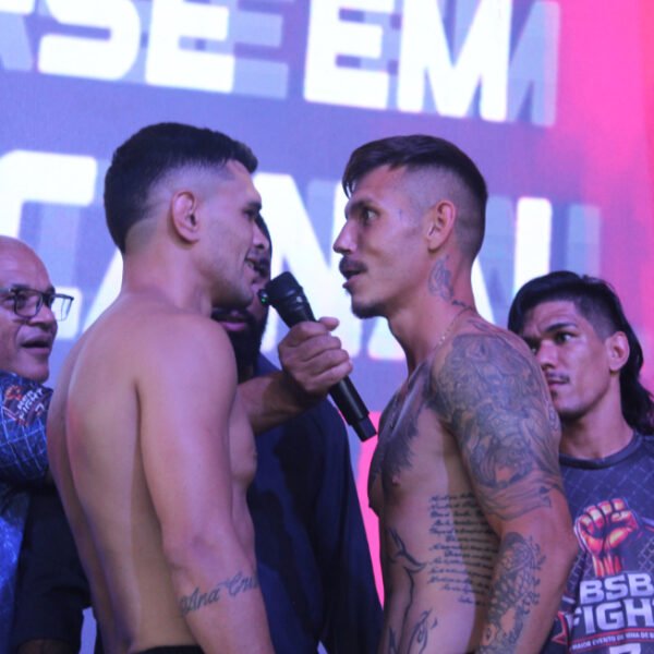 BSB Fight 7: Evento de encaradas da maior organização de MMA de Brasília é marcado por muita provocação entre os lutadores