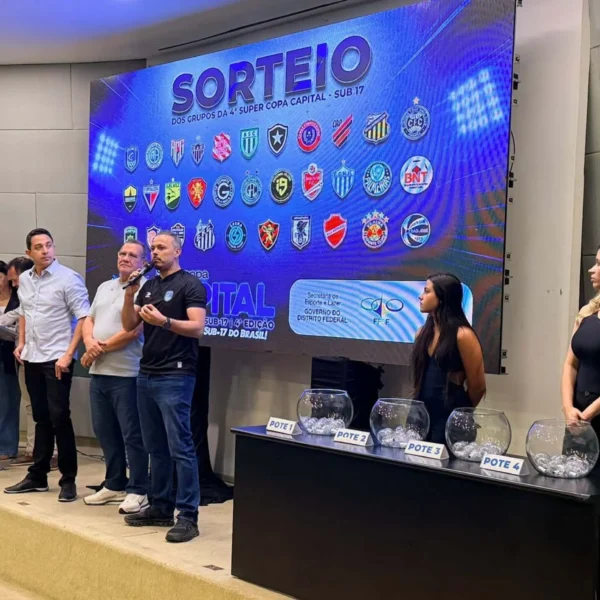Com quatro representantes do DF, quarta edição da Supercopa Capital Sub-17 divulga grupos 