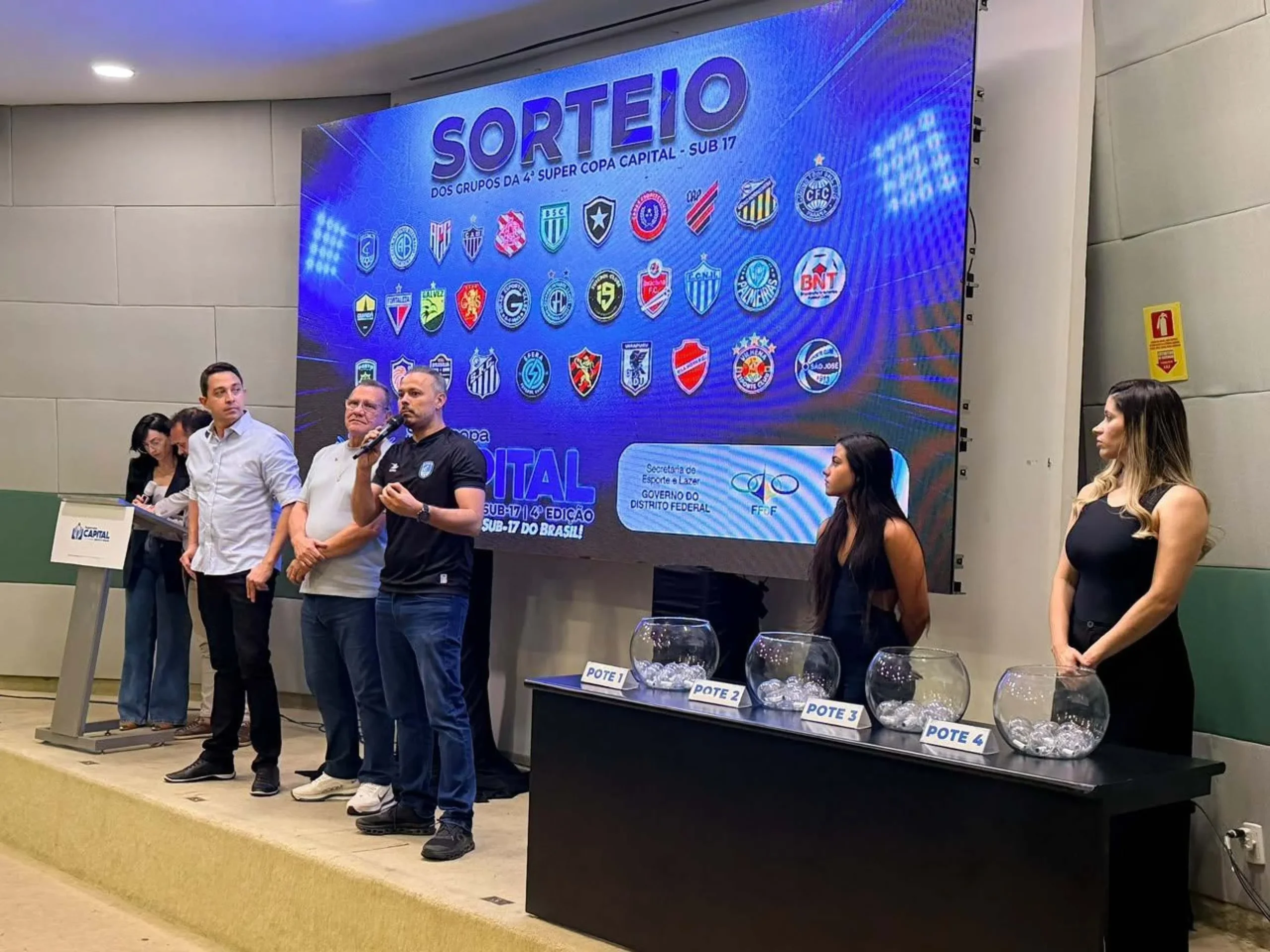 Com quatro representantes do DF, quarta edição da Supercopa Capital Sub-17 divulga grupos 