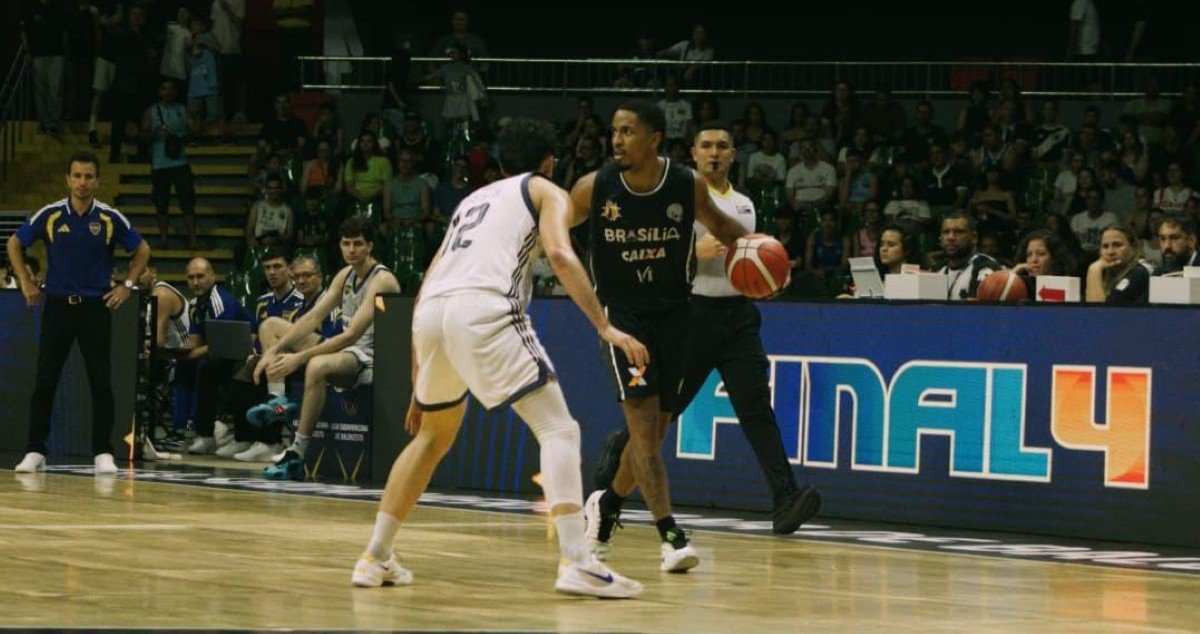 Brasília Basquete perde para o Boca Juniors, mas mantém a classificação para a segunda fase